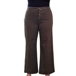 Belle Poque Wide Leg Jeans- XL